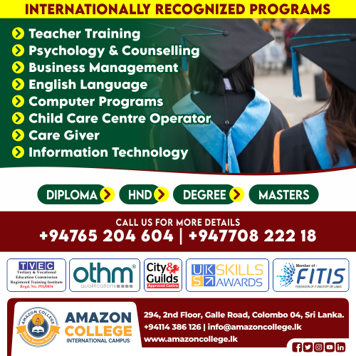 Best degrees in Sri Lanka