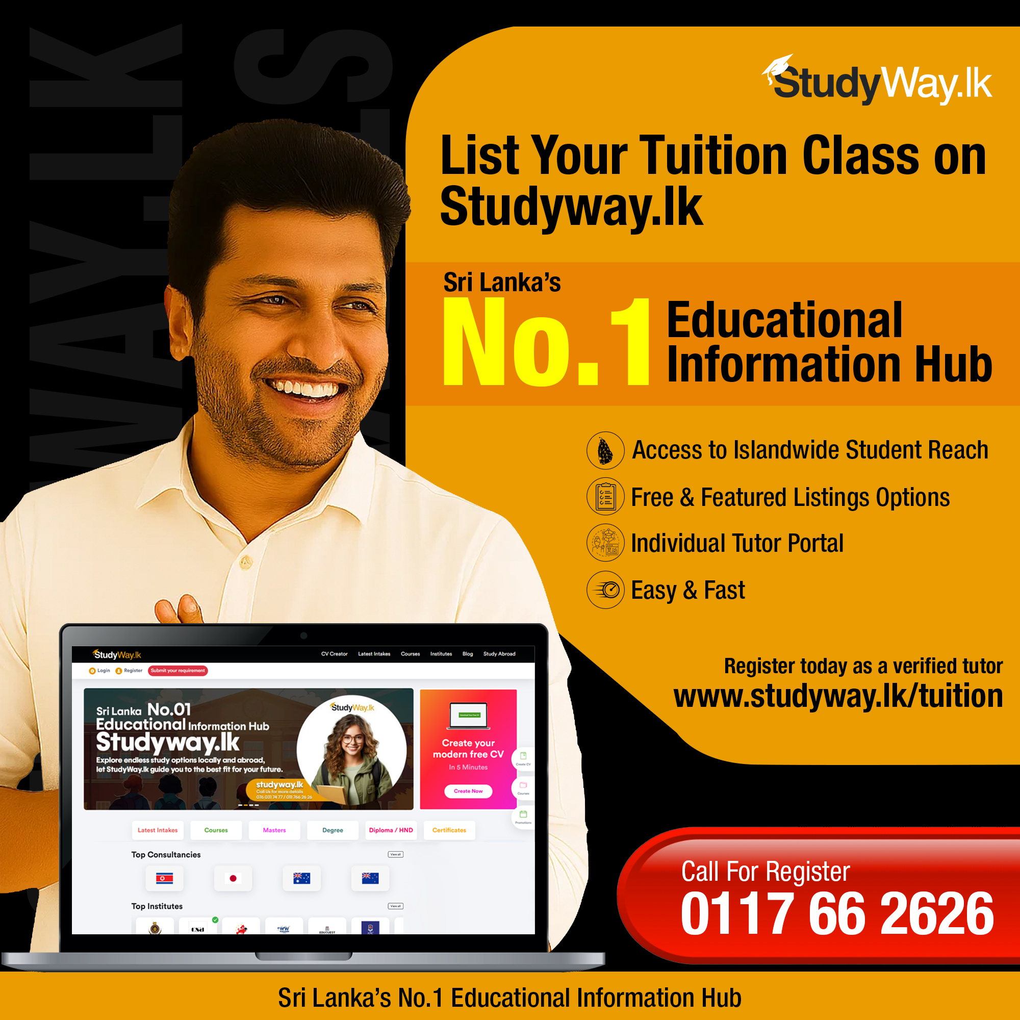 Sri Lanka’s One-Stop Tuition Hub - Studyway.lk!